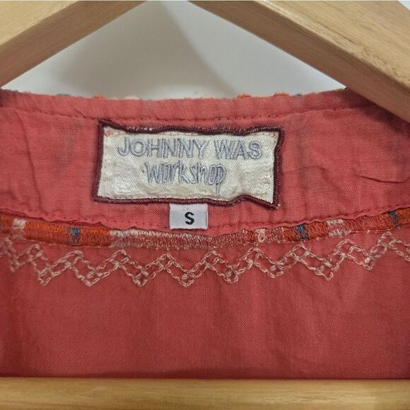 Johnny Was Workshop Tilly Flare Top - Picture 7 of 9